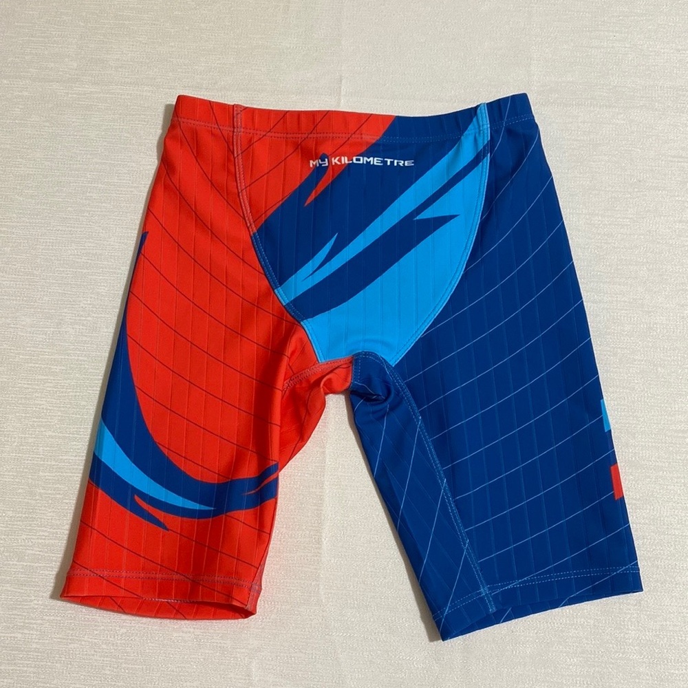 MY KILOMETRE Boy's Jammer w Drawstring Training Swimwear Size M (7/8)